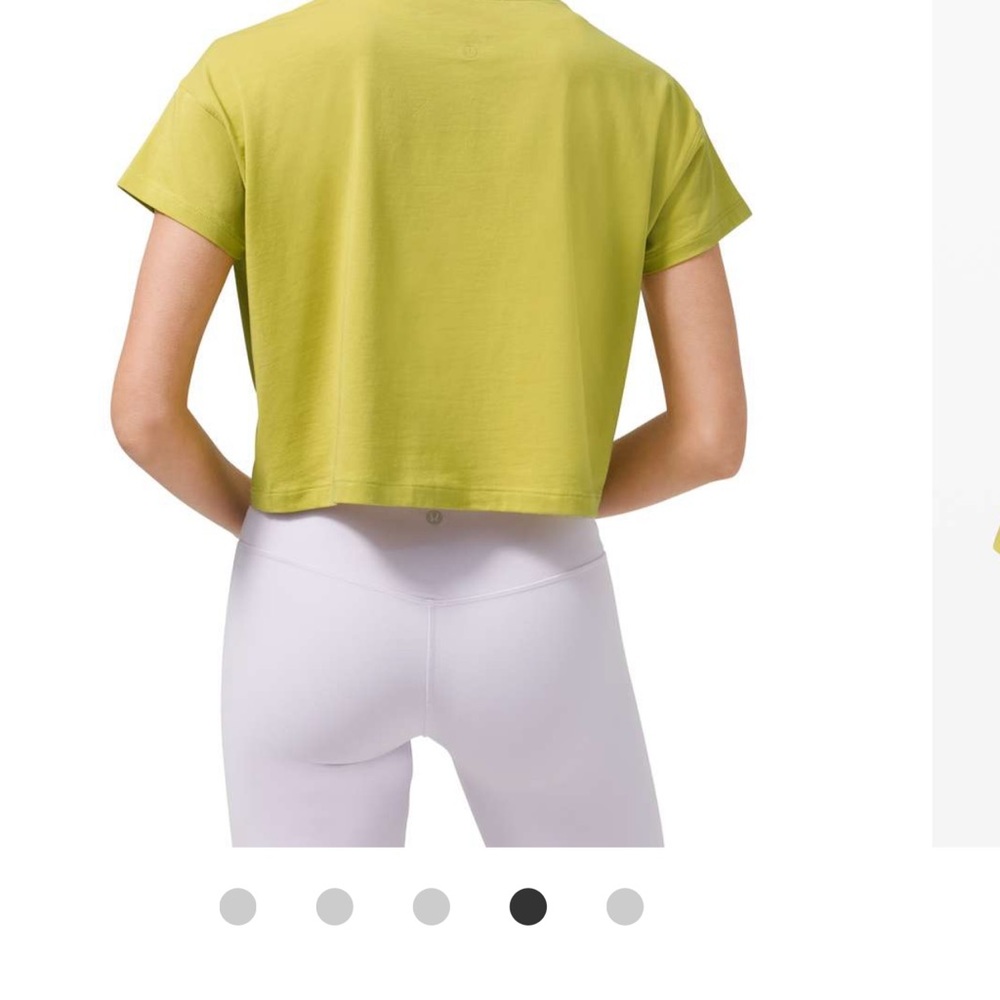 Lululemon Cates Tee Nwt Pear Color - image 2